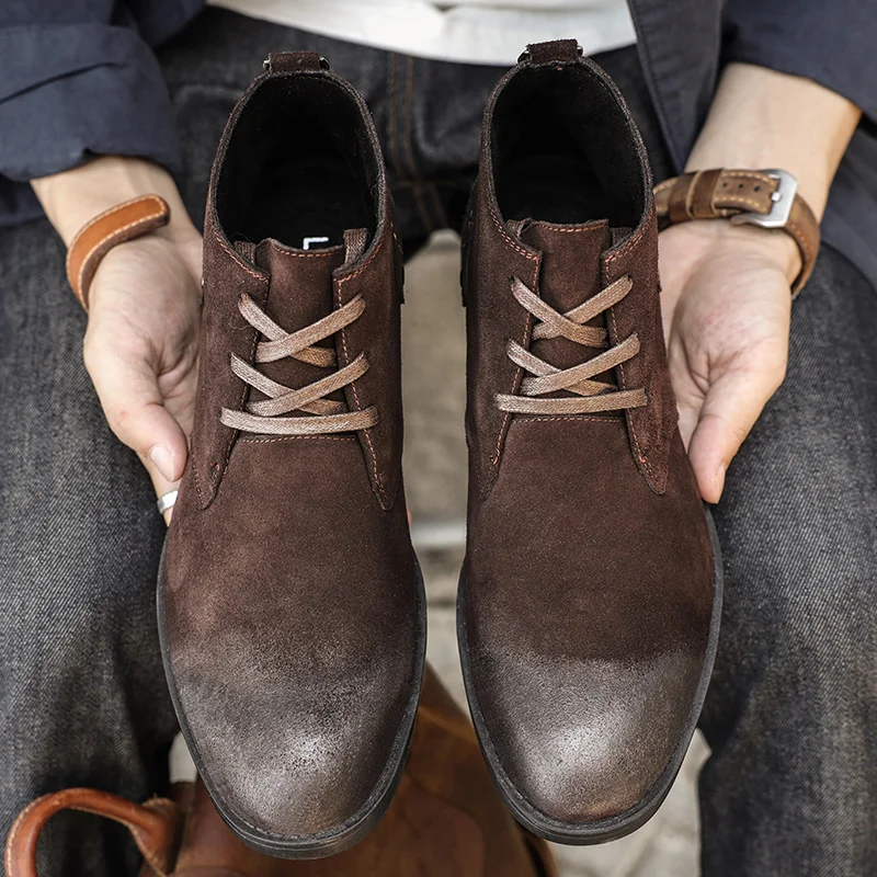Sepatu Boots Kulit Suede Sapi  - Craft Tools ulasan dan harga