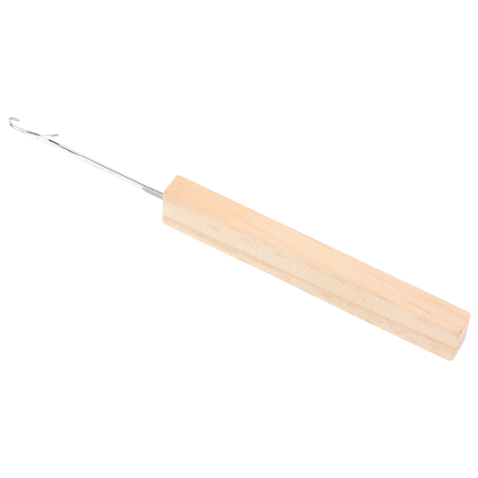 Set Alat Merajut Profesional,  - Wooden Crochet Hooks Ergonomic Handle ulasan dan harga