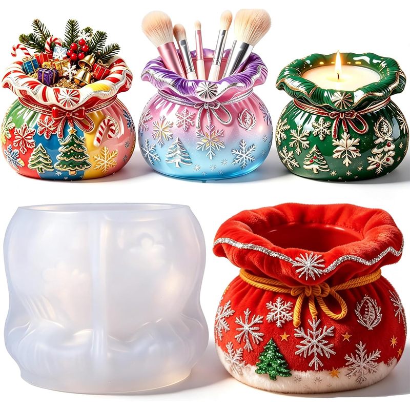 1. Cetakan resin epoksi bertem - Silicone Epoxy Resin Molds Set ulasan dan harga