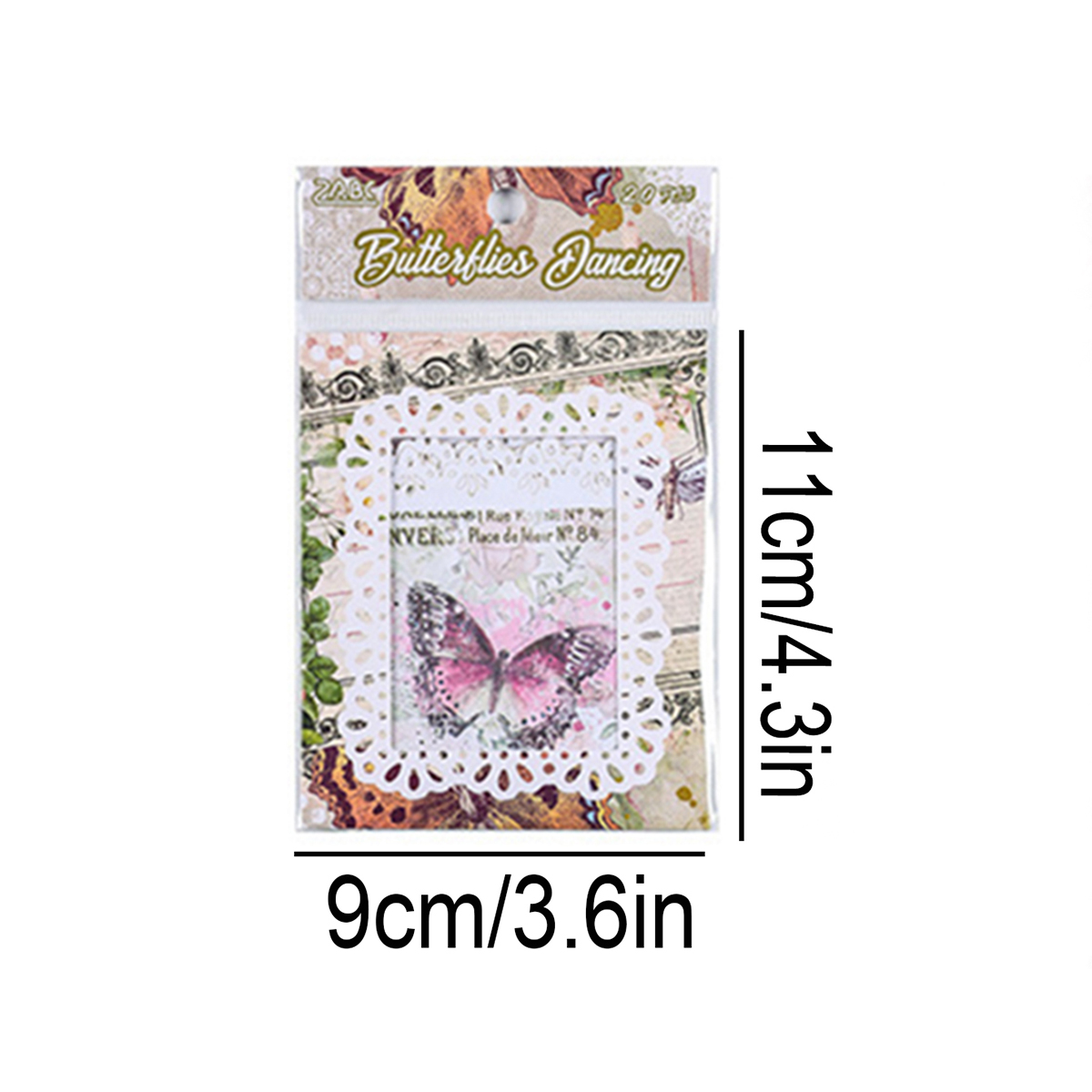 20 lembar Kertas Motif Bunga V - Scrapbooking ulasan dan harga