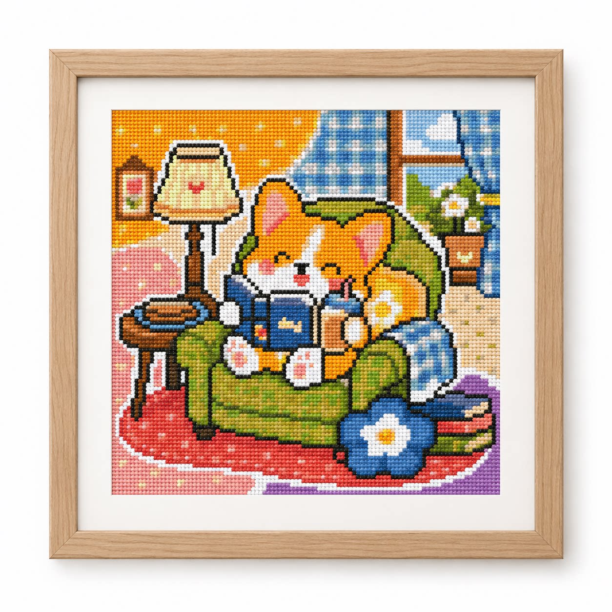 [Stitch lengkap] [CC6338 – Ana - Cross Stitch Stamped Kits Beginners ulasan dan harga