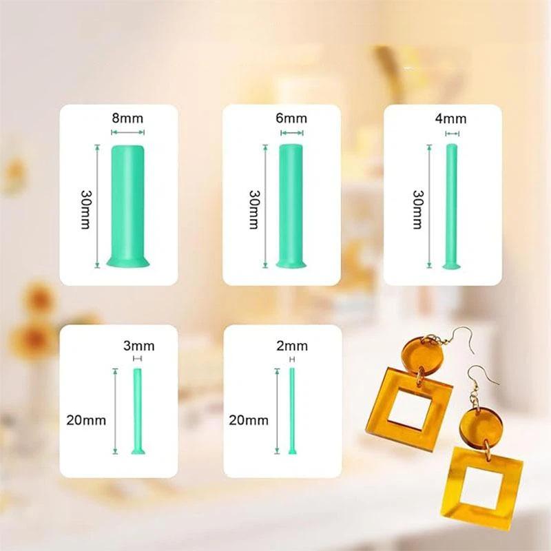 Set Pembuat Lubang Resin 7 Uku - Silicone Epoxy Resin Molds Set ulasan dan harga